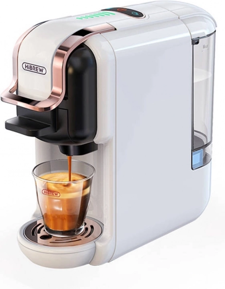 Cafetera de cápsulas HiBREW 5 en 1 blanca