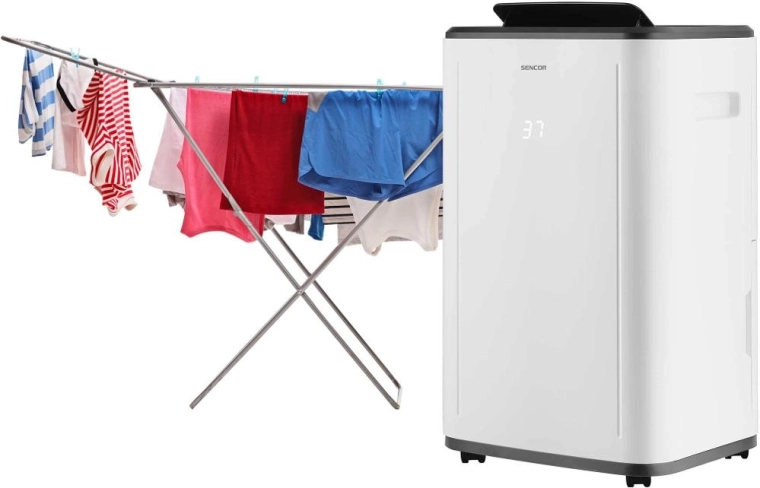 Deshumidificación eficaz y secado de ropa