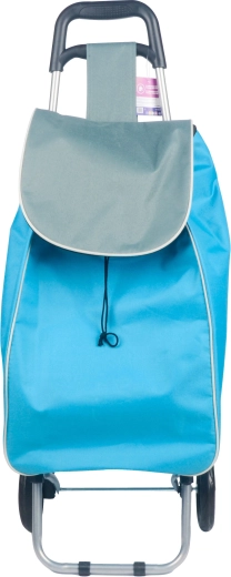 Bolsa de la compra con ruedas Toronto 31 l, turquesa/gris