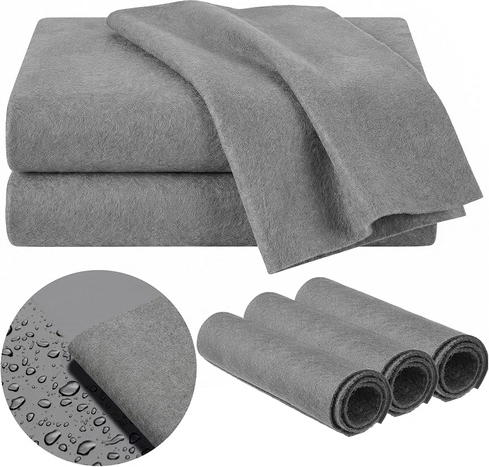 Juego de paños de microfibra para vidrio y ventanas 30 × 40 cm (3 uds.) RUHHY