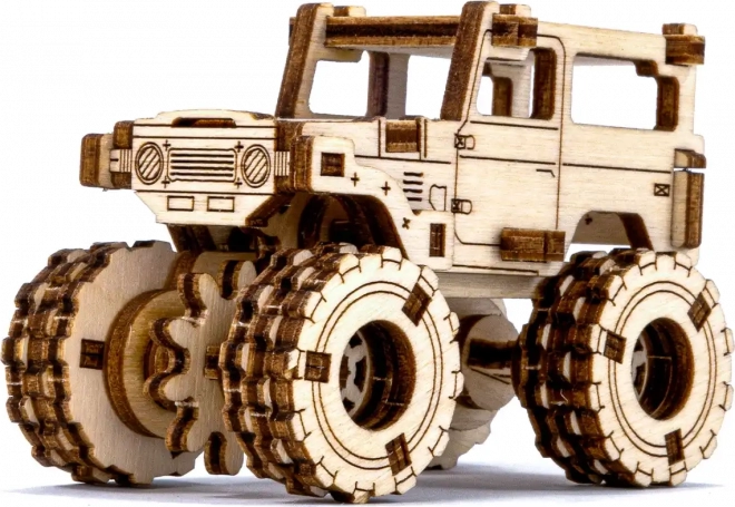 Rompecabezas 3D de madera Monster Truck – Modelo 5 (Toyota FJ40)