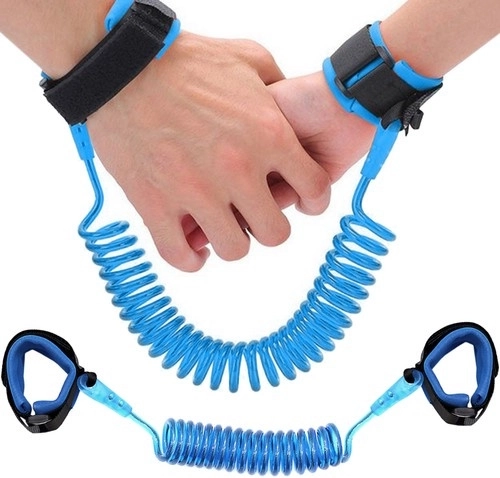 Correa de seguridad infantil para la muñeca – Azul