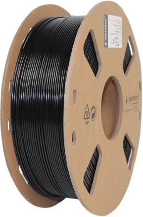 Filamento para impresora 3D Gembird PETG 1,75 mm negro