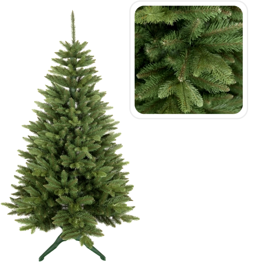 Árbol de Navidad artificial Abeto Bergamo clásico 180 cm