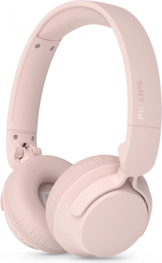 Auriculares inalámbricos de diadema Philips rosas