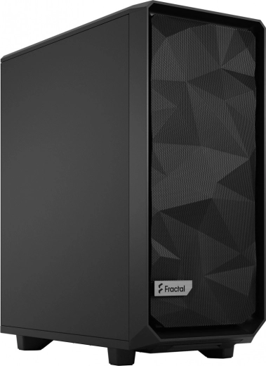 Fractal Meshify 2 Compact Black Solid – caja de PC compacta con alto flujo de aire