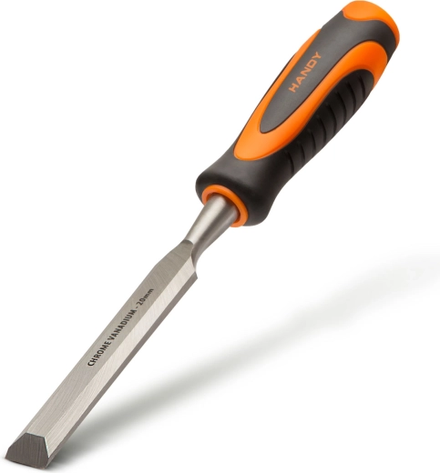 Formón para madera de 20 mm con tope metálico de golpeo
