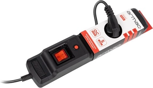 Obturadores protectores de las tomas y cable de 3 m