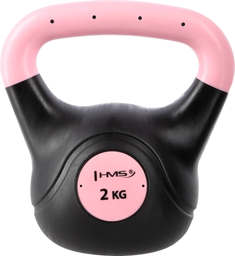 Kettlebell compuesto HMS 2 kg rosa