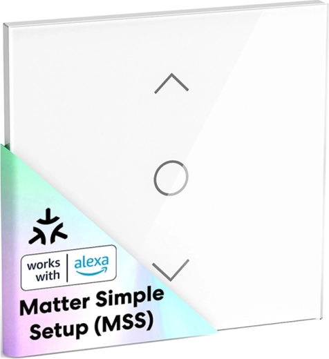 Interruptor inteligente Wi‑Fi para persianas Meross con soporte Matter