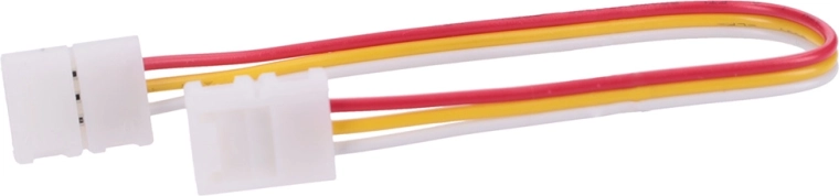 Conector flexible de conexión Solight para tiras LED de 8 mm, de 3 pines, 10 cm