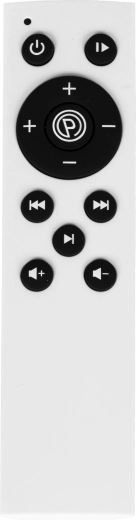 Música por Bluetooth y cómodo mando a distancia