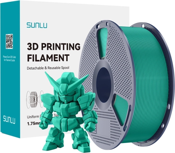 Filamento Sunlu PLA+ 2.0 1,75 mm – verde hierba