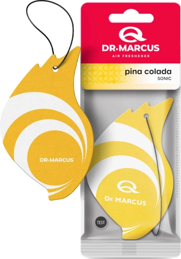 Ambientador colgante para coche Dr. Marcus Sonic Piña Colada