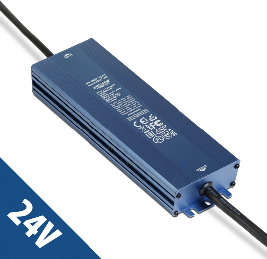 Fuente de alimentación conmutada estabilizada de 24 V CC, 200 W, IP67