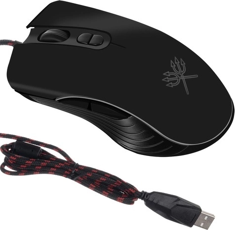 Ratón gaming con cable y retroiluminación LED DUNMOON