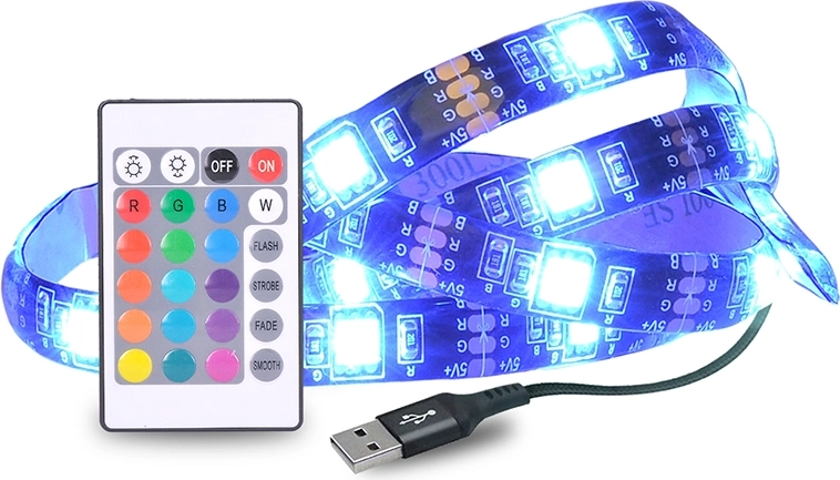 Iluminación RGB con mando a distancia