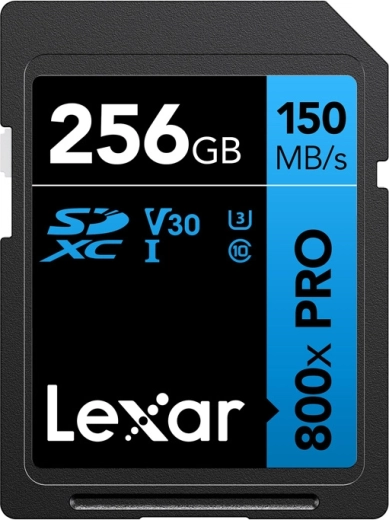 Tarjeta de memoria Lexar Professional 800x Pro SDXC 256 GB
