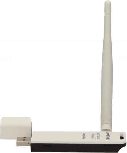 Adaptador USB Wi‑Fi N150 con antena desmontable de 4 dBi