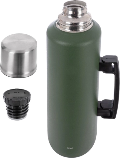 Diseño resistente: acero inoxidable + piezas de plástico