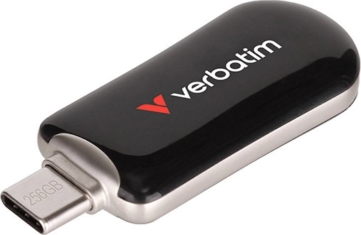 Memoria USB‑C VERBATIM Plectra 128 GB (100 MB/s) negra