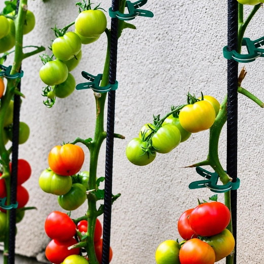 Soporte estable para tomates y plantas trepadoras