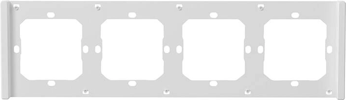 Marco para interruptor cuádruple Sonoff M5 80 blanco