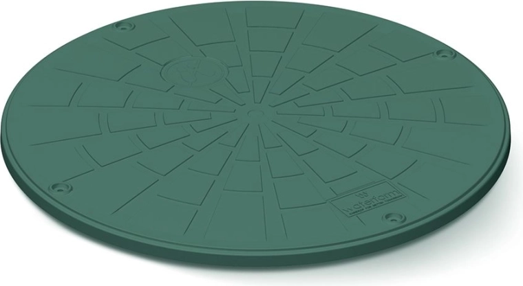 Tapa Unground cover ruc600 para depósitos subterráneos (verde bosque)