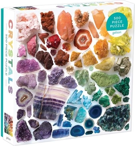Puzzle GALISON cristales arcoíris – 500 piezas