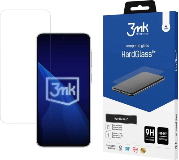 Cristal templado protector 3MK HardGlass para Samsung Galaxy A37 5G