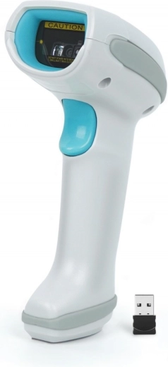 Digitus lector inalámbrico avanzado de códigos de barras 1D/2D con receptor USB y soporte - 1 unidad