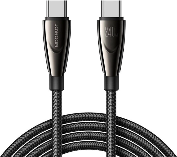 Joyroom cable USB-C a USB-C 240 W 1,2 m negro