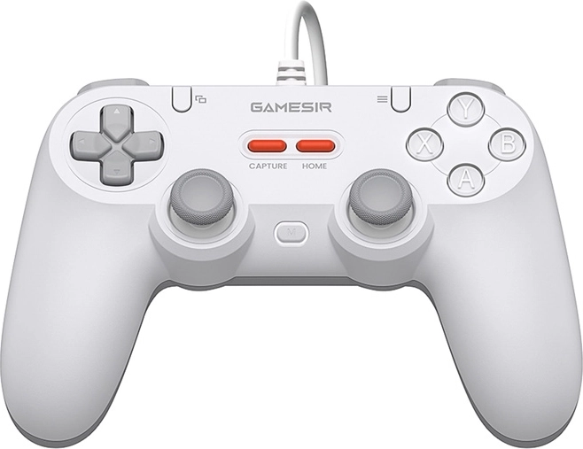 Mando de juegos con cable GameSir T3 WT Tegenaria Lite blanco