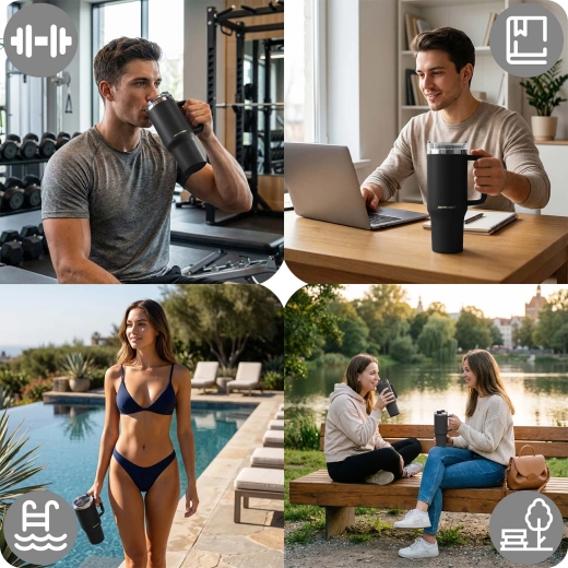 Asa cómoda y gran capacidad para todo el día