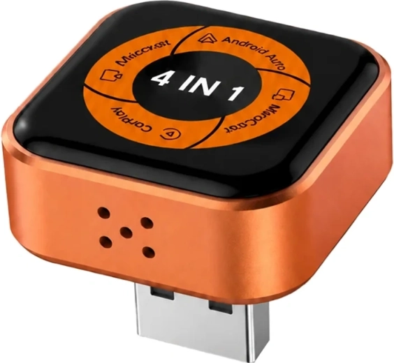 Carlinkit Mini Ultra 6 adaptador inalámbrico 4 en 1 para Apple CarPlay y Android Auto