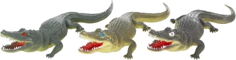 Juego de cocodrilos de goma, 12 unidades
