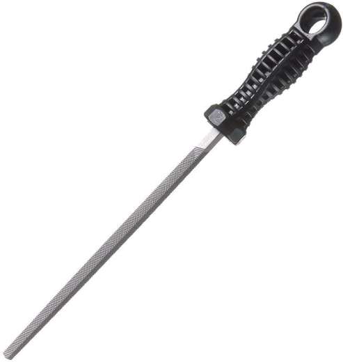 Lima cuadrada para metal de 200 mm, picado cruzado, grado 2 (8×8 mm)