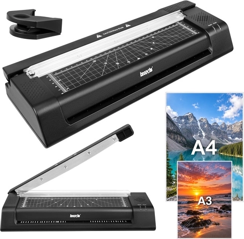 Laminadora A3 con cortadora Izoxis