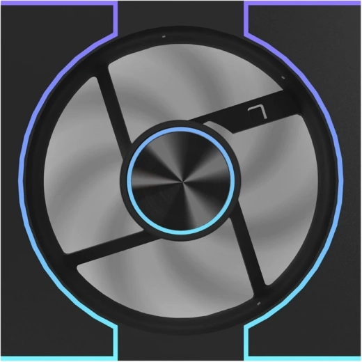 Ventilador DarkFlash DM8 LINE negro