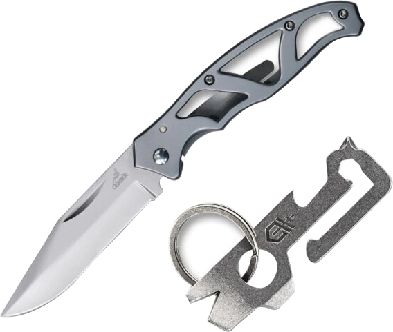 Gerber Paraframe I + Mullet – set de cuchillo de bolsillo y herramienta multifunción