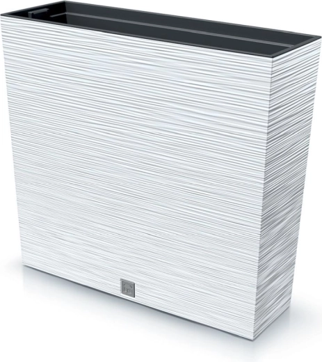 Jardinera Furu Case T 77 cm blanca con inserto interior