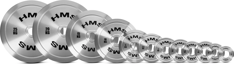 Disco olímpico de acero HMS TOS 5 kg