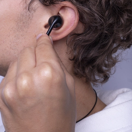 Auriculares cómodos para los oídos