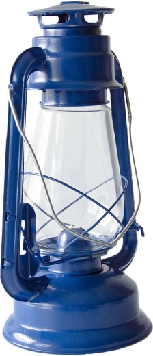 Lámpara de queroseno 30 cm azul