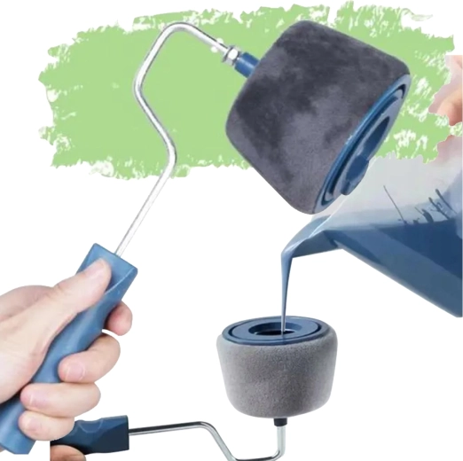 Depósito interno para una pintura continua sin interrupciones