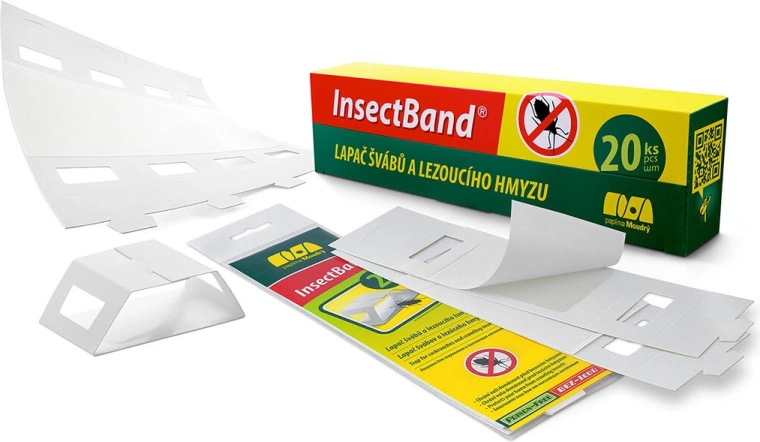 Trampa para cucarachas e insectos rastreros InsectBand 2K