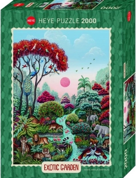 Puzzle HEYE de 2000 piezas – Paraíso para animales salvajes