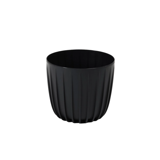 Maceta Mira 13 cm negra