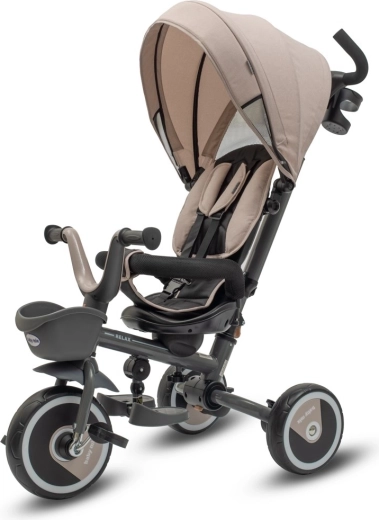 Triciclo infantil Baby Mix 5v1 Relax 365° beige