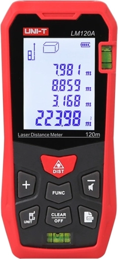 Distanciómetro láser UNI-T LM120A 120 m